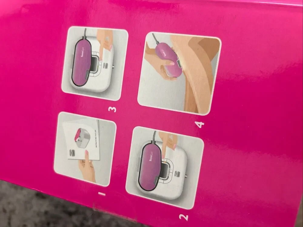 Silk'n SensEpil AS101500 Hair Removal System Pulsed Light Face Body